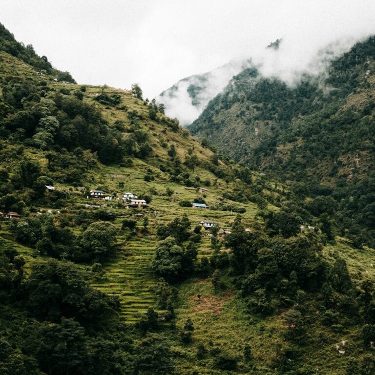 Mountains Annapurna Nepal